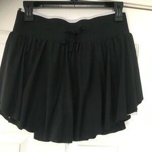 All in Motion Black Skirt with White Trim